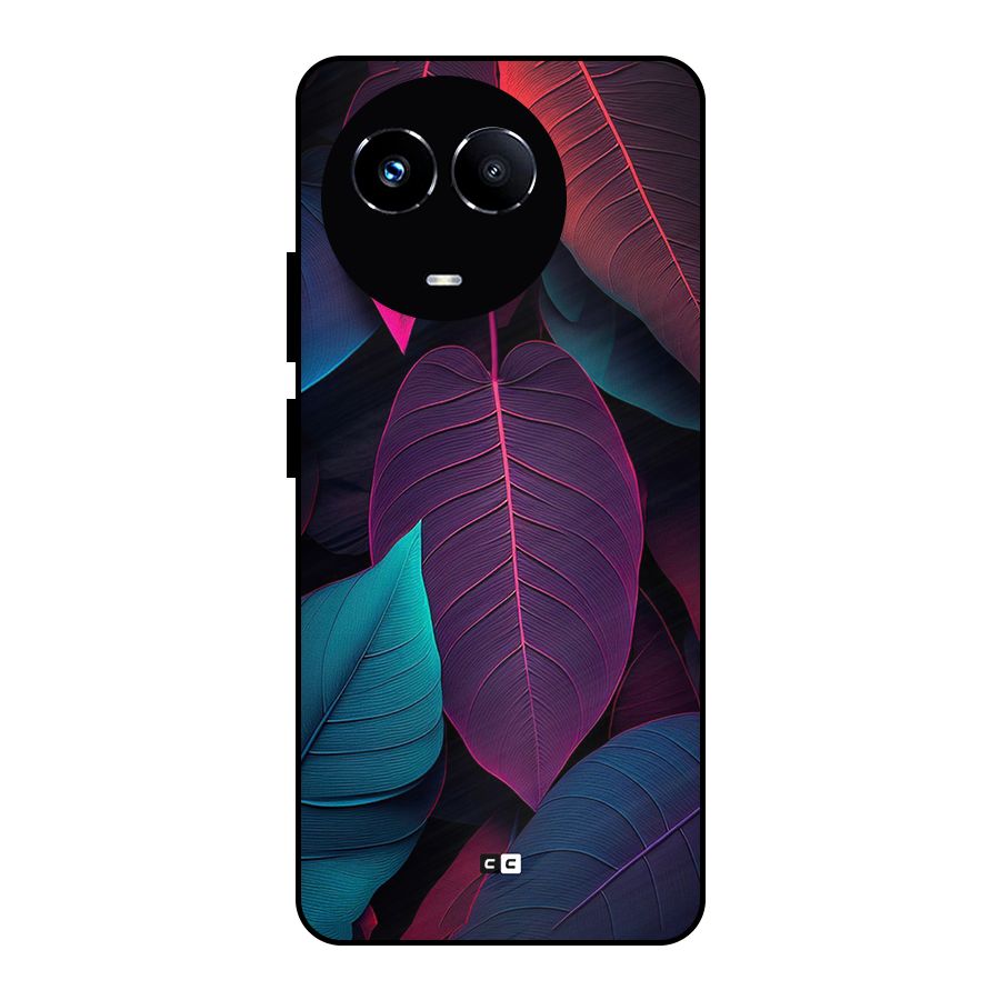 Wow Leaves Metal Back Case for Realme Narzo 60X