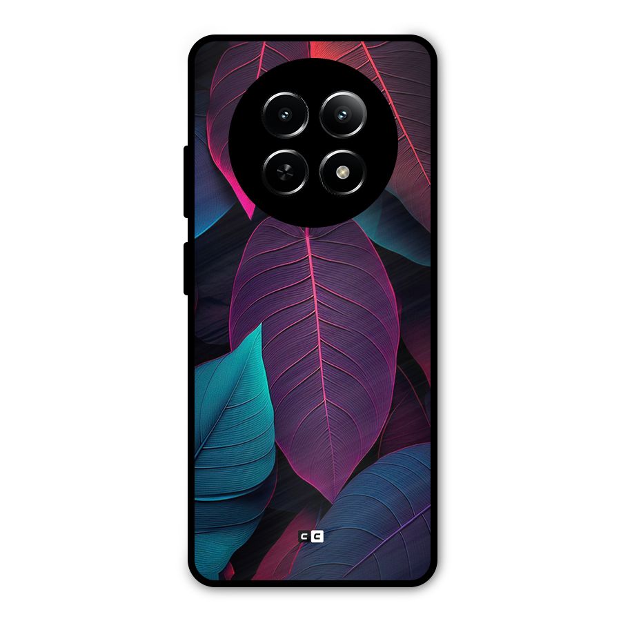 Wow Leaves Metal Back Case for Realme Narzo N65