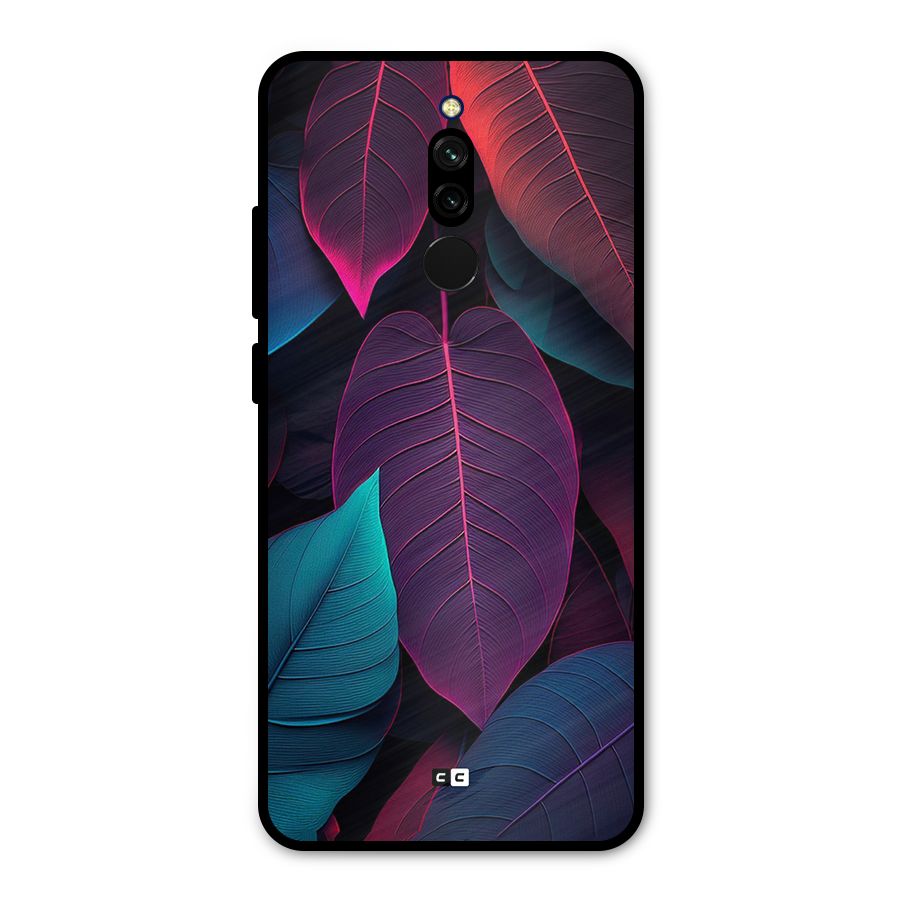 Wow Leaves Metal Back Case for Redmi 8