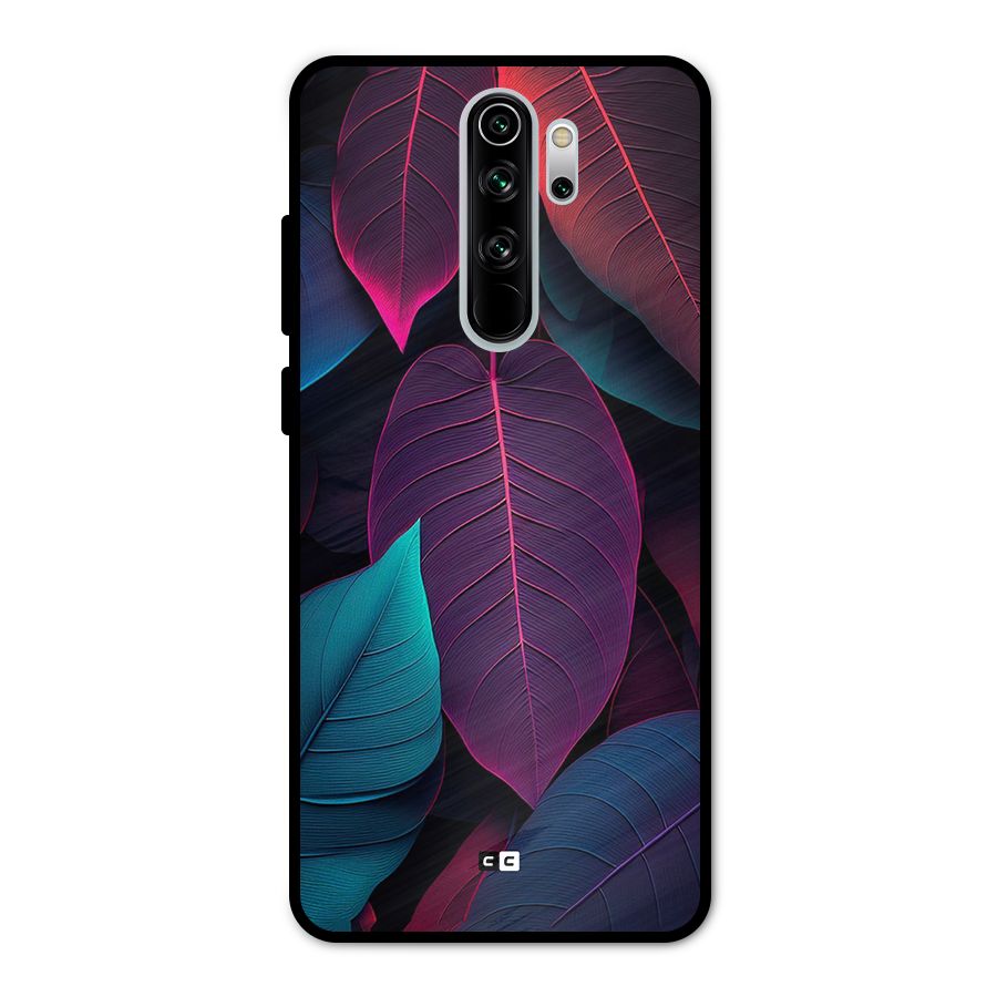 Wow Leaves Metal Back Case for Redmi Note 8 Pro