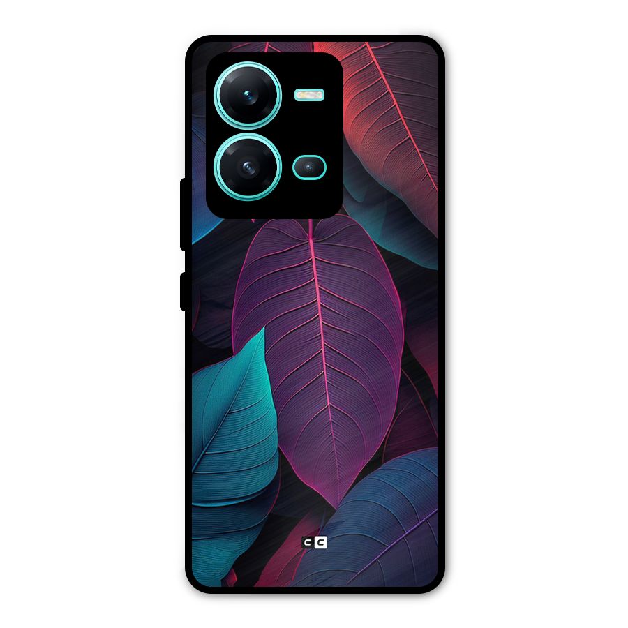Wow Leaves Metal Back Case for Vivo V25