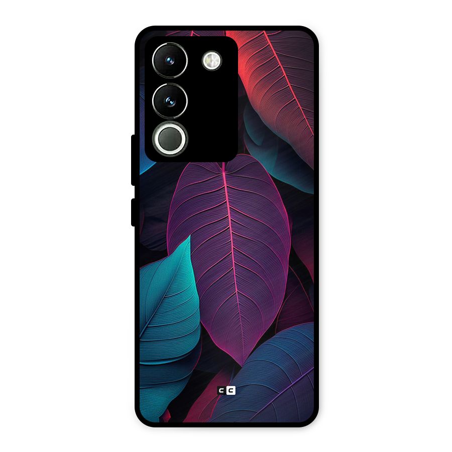 Wow Leaves Metal Back Case for Vivo Y200