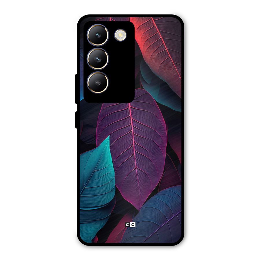 Wow Leaves Metal Back Case for Vivo Y200e