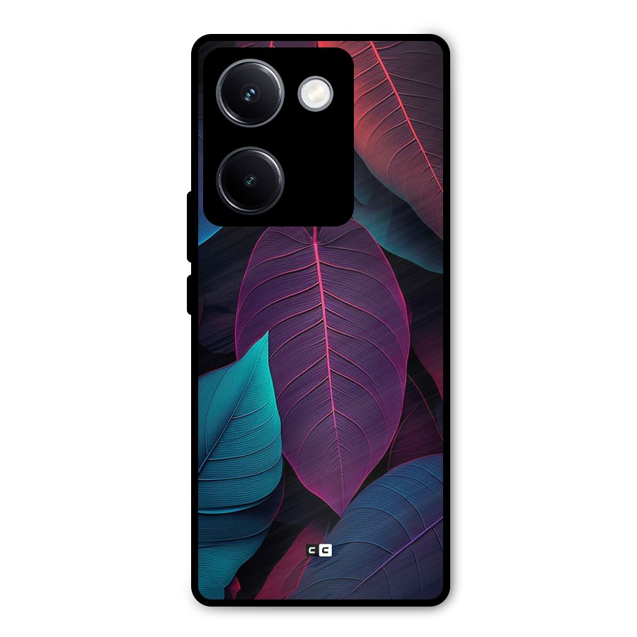 Wow Leaves Metal Back Case for Vivo Y300 Plus