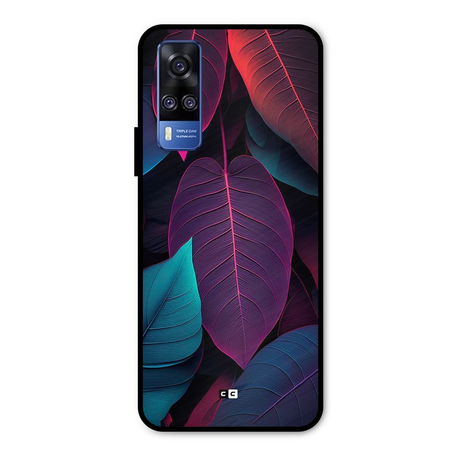 Wow Leaves Metal Back Case for Vivo Y31