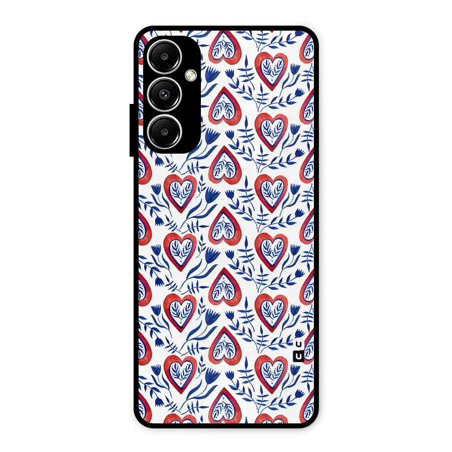 Wrapping Hearts Pattern Metal Back Case for Galaxy A05s