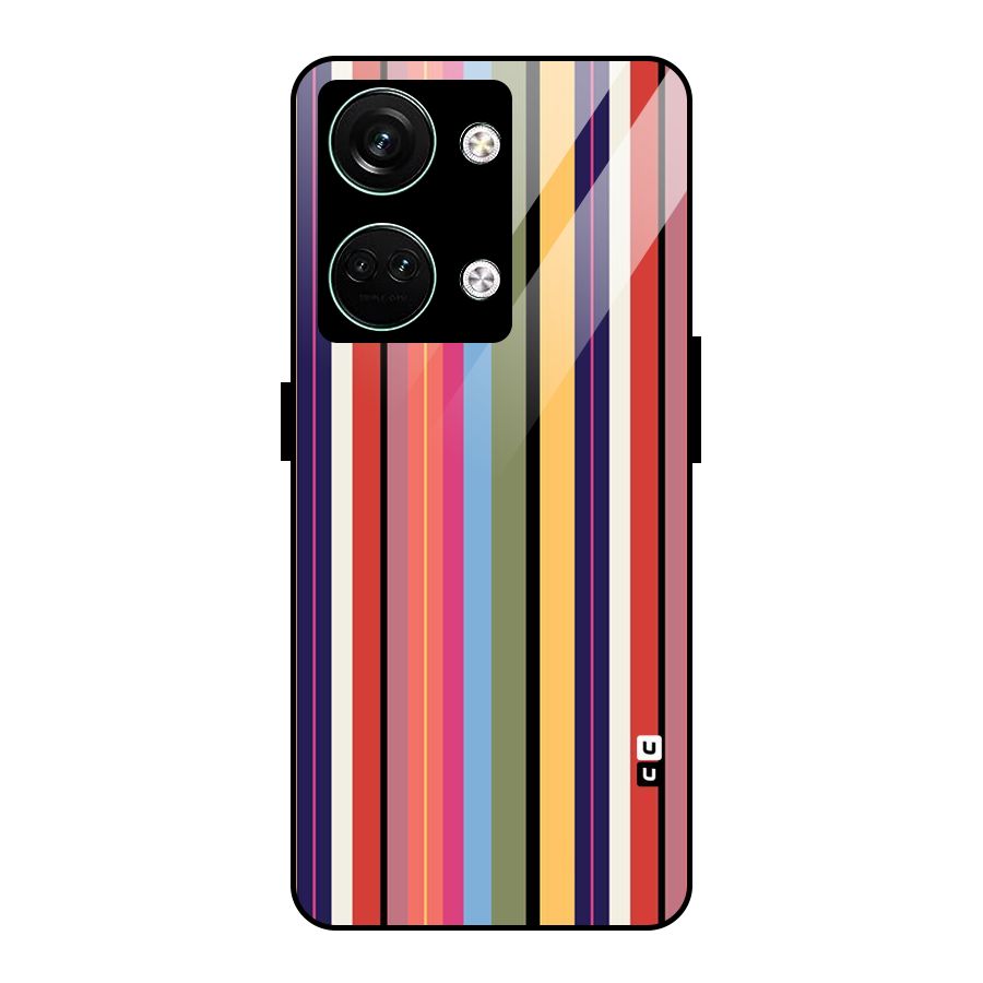Wrapping Stripes Glass Back Case for Oneplus Nord 3