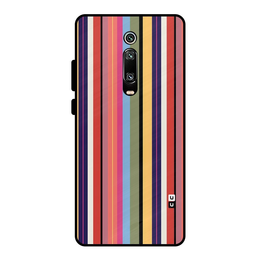 Wrapping Stripes Metal Back Case for Redmi K20 Pro