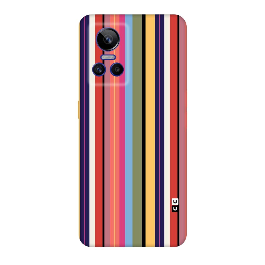 Wrapping Stripes Original Polycarbonate Back Case for Realme GT Neo 3