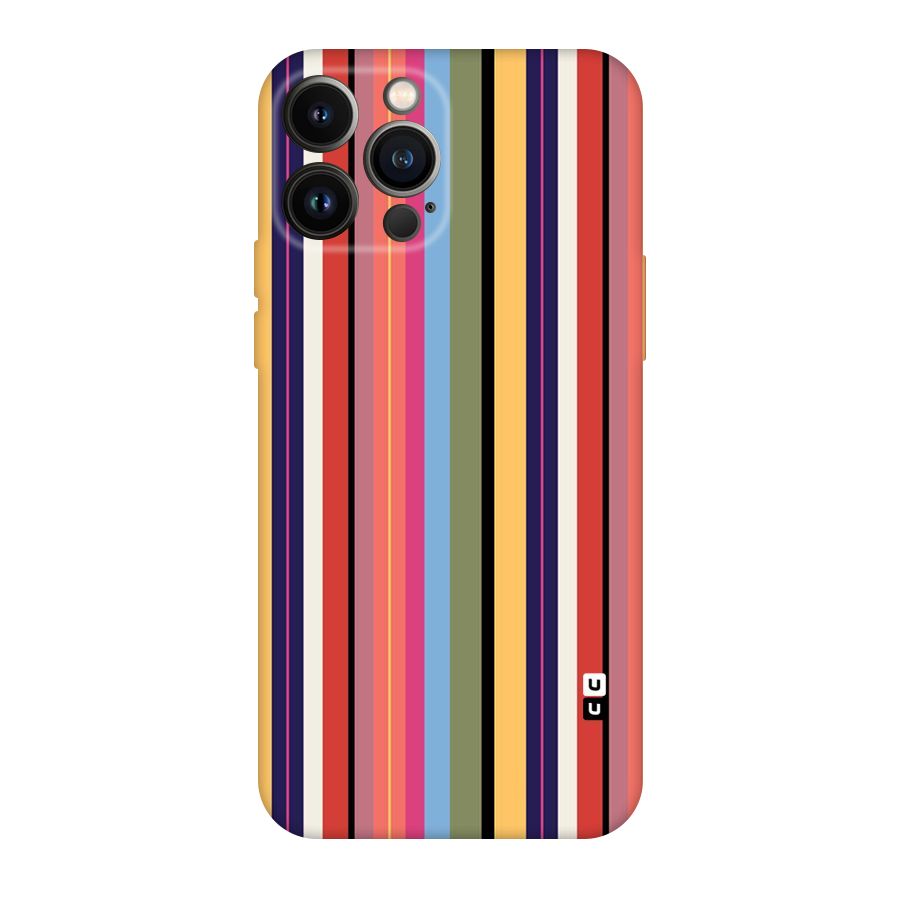 Wrapping Stripes Original Polycarbonate Back Case for iPhone 13 Pro Max