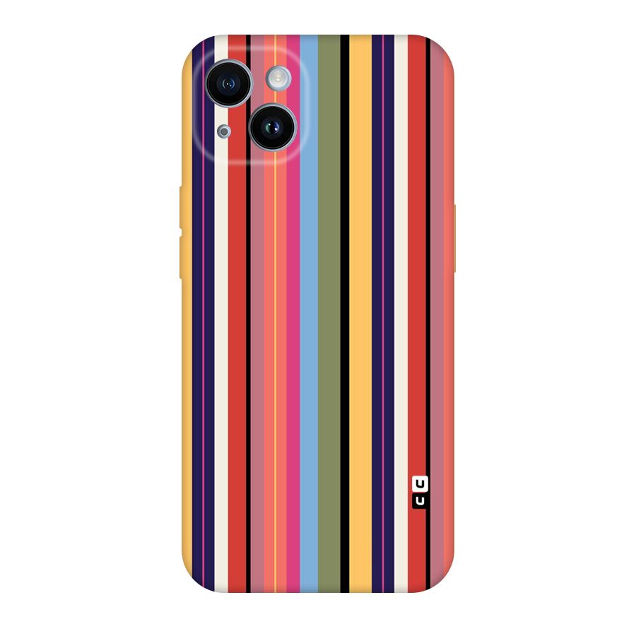 Wrapping Stripes Original Polycarbonate Back Case for iPhone 14