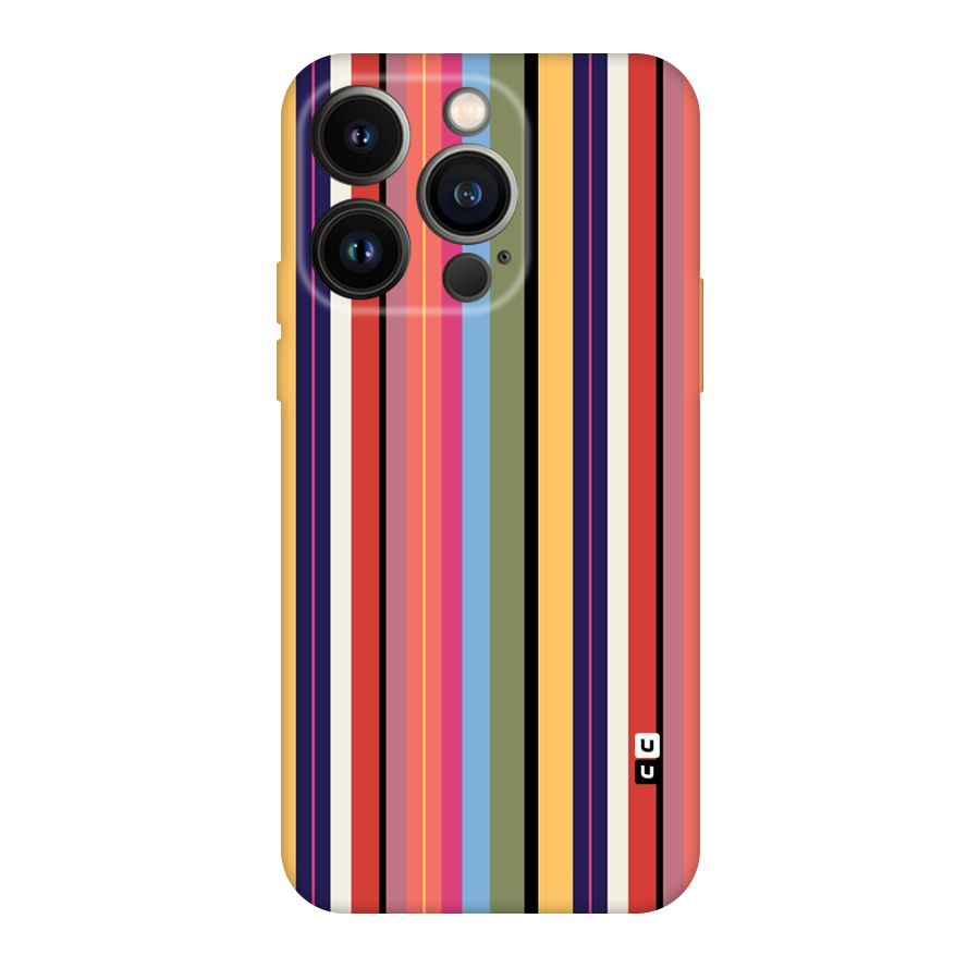 Wrapping Stripes Original Polycarbonate Back Case for iPhone 14 Pro
