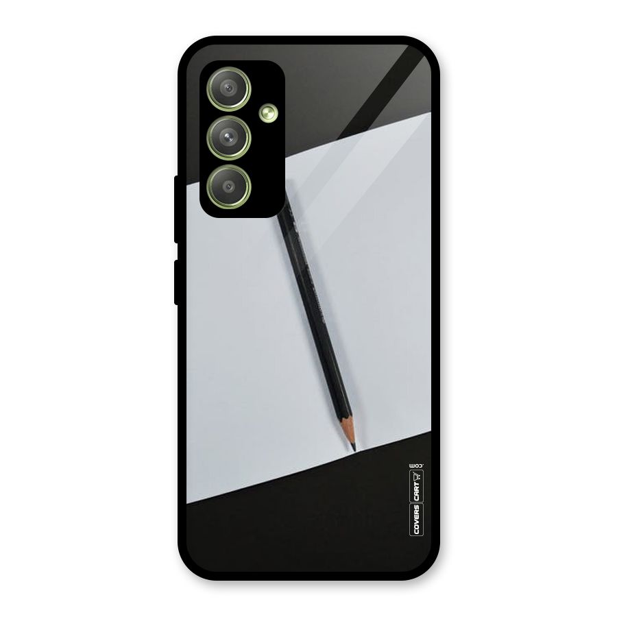 Write Your Thoughts Glass Back Case for Galaxy A54