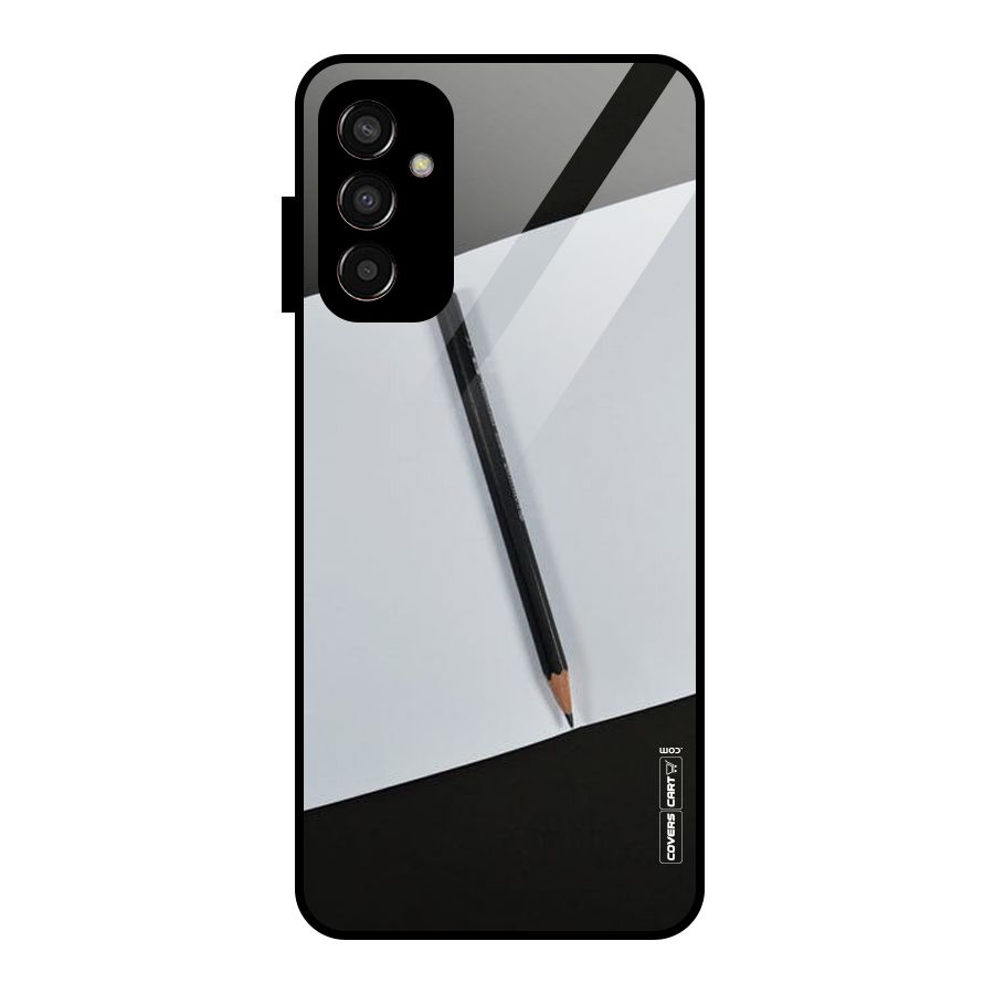 Write Your Thoughts Glass Back Case for Galaxy F13