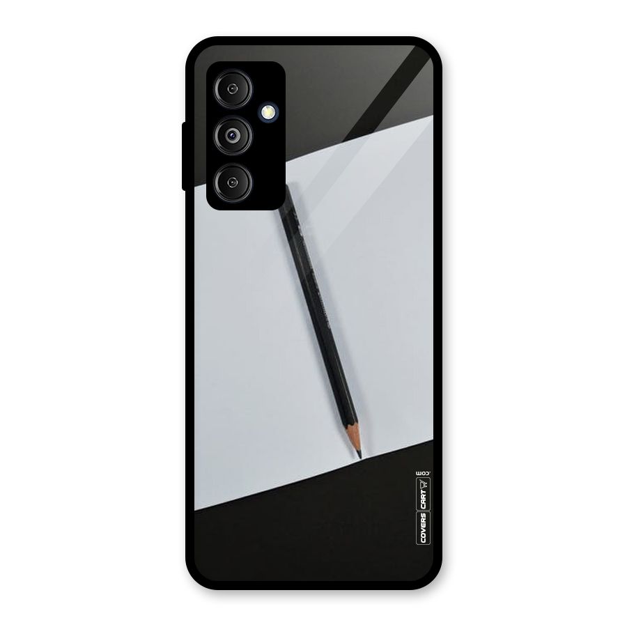 Write Your Thoughts Glass Back Case for Galaxy M14 5G