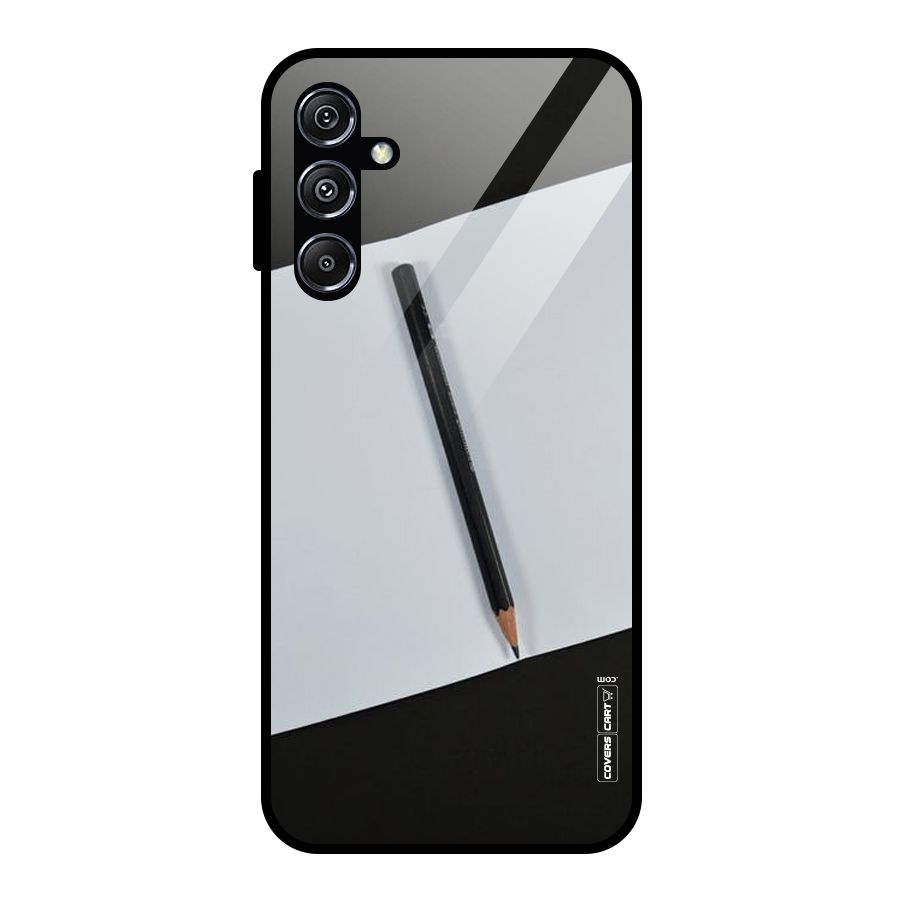 Write Your Thoughts Glass Back Case for Galaxy M34 5G