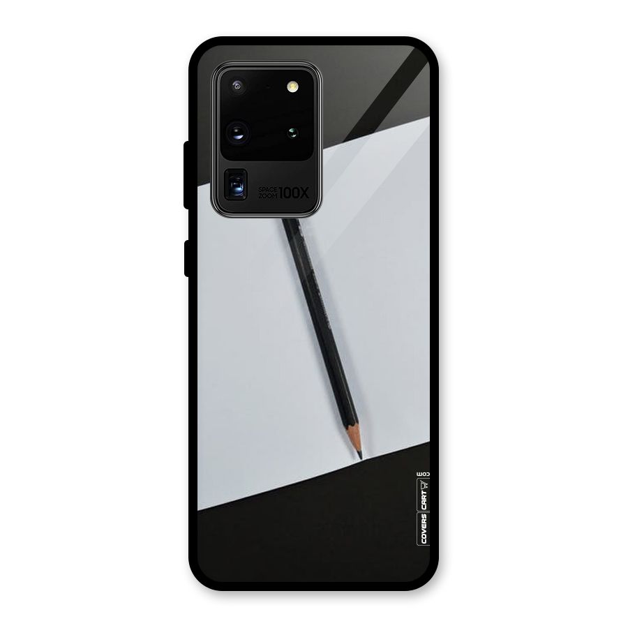 Write Your Thoughts Glass Back Case for Galaxy S20 Ultra