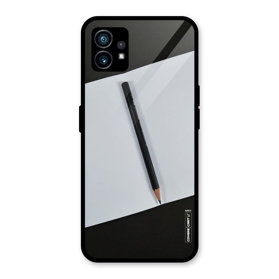 Write Your Thoughts Glass Back Case for Nothing Phone 1