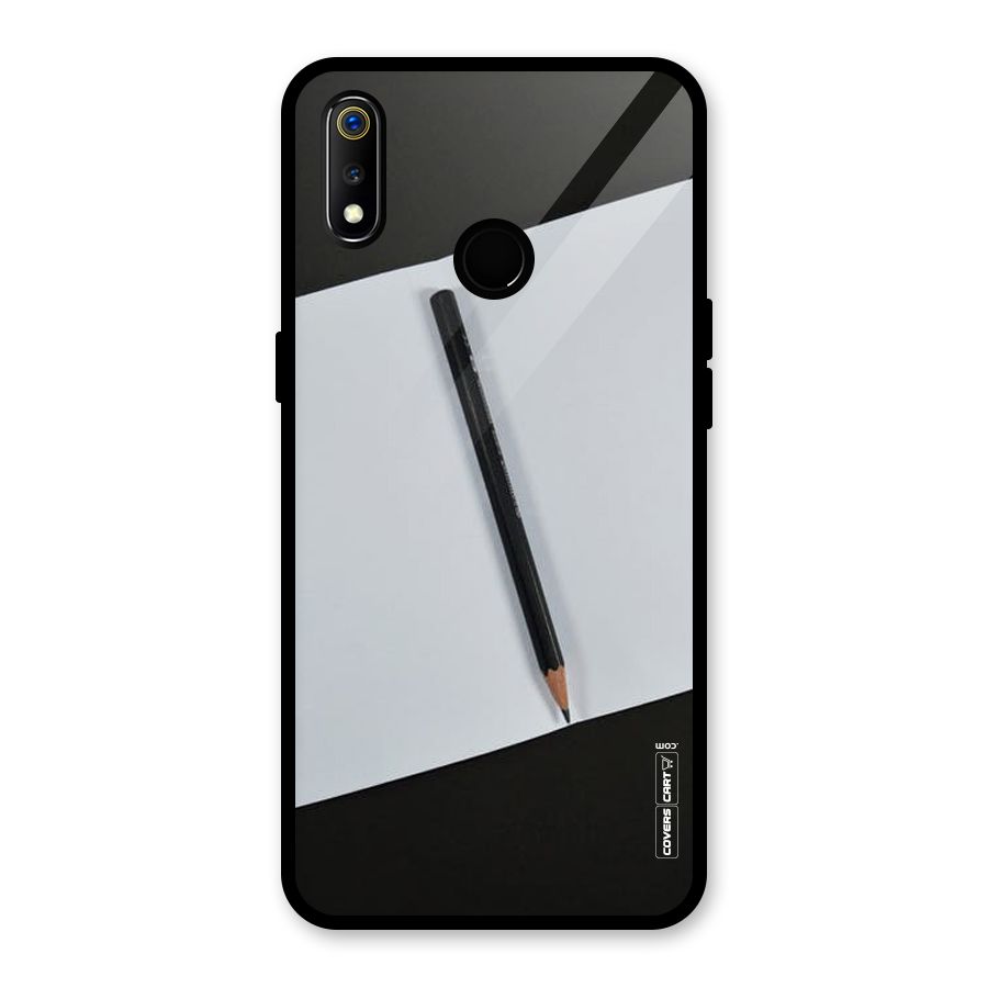 Write Your Thoughts Glass Back Case for Realme 3i