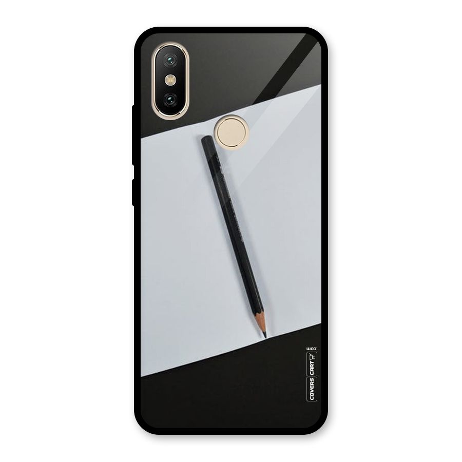 Write Your Thoughts Glass Back Case for Redmi A2
