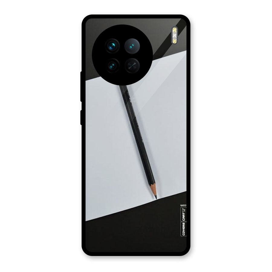 Write Your Thoughts Glass Back Case for Vivo X90