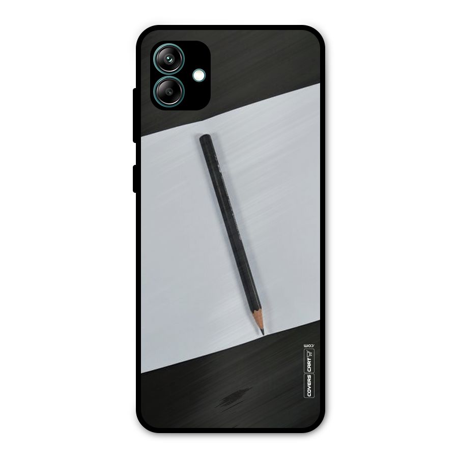 Write Your Thoughts Metal Back Case for Galaxy A04