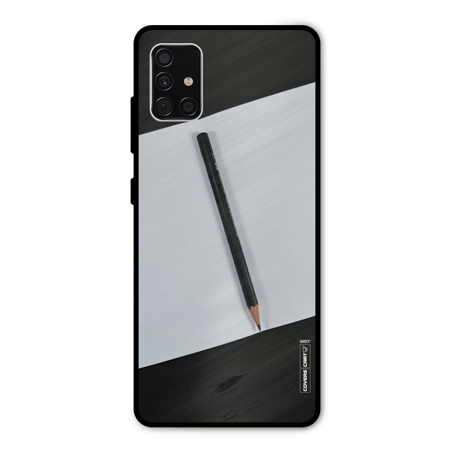 Write Your Thoughts Metal Back Case for Galaxy A51
