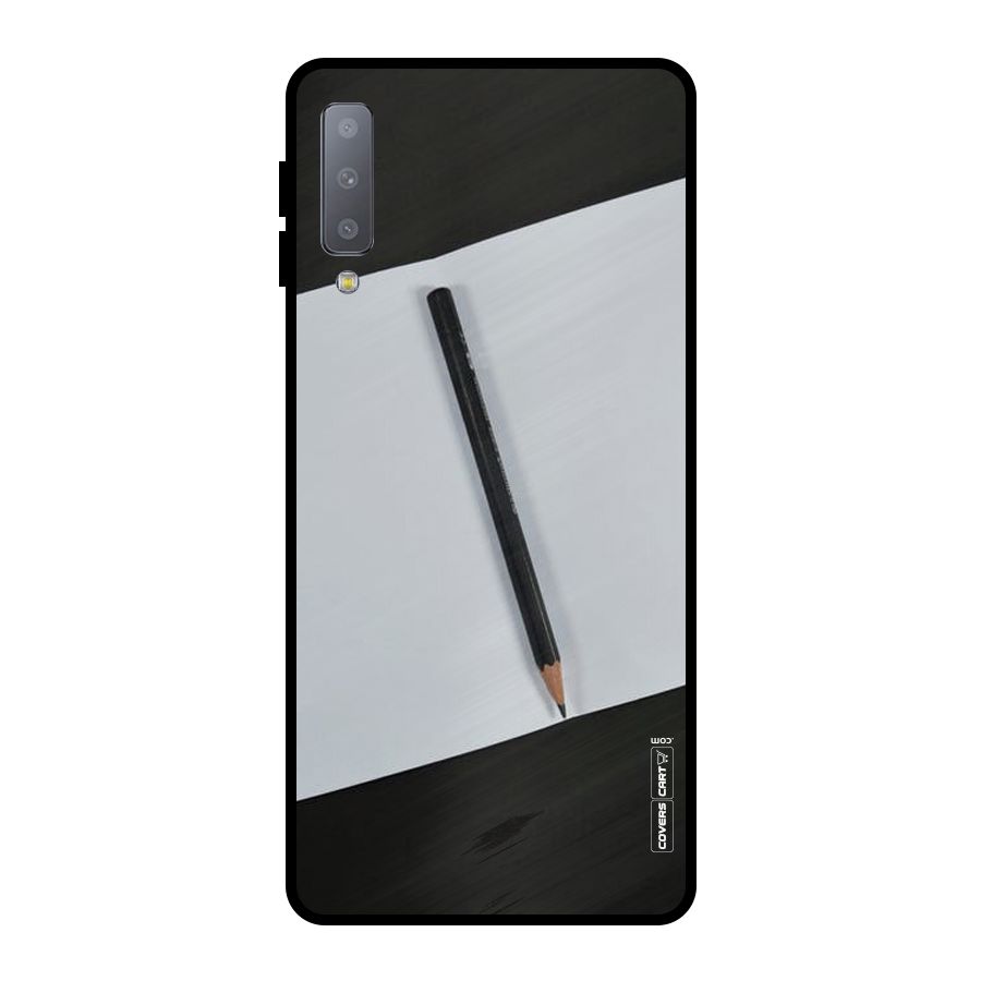 Write Your Thoughts Metal Back Case for Galaxy A7 (2018)