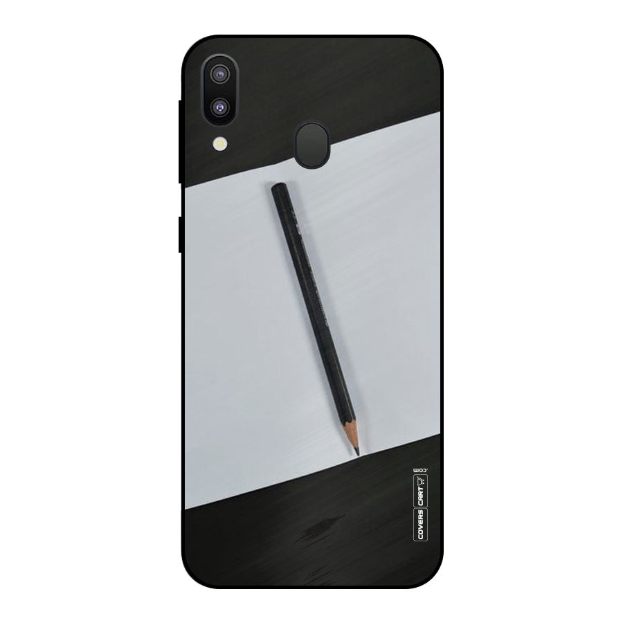 Write Your Thoughts Metal Back Case for Galaxy M20