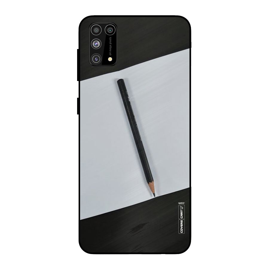 Write Your Thoughts Metal Back Case for Galaxy M31