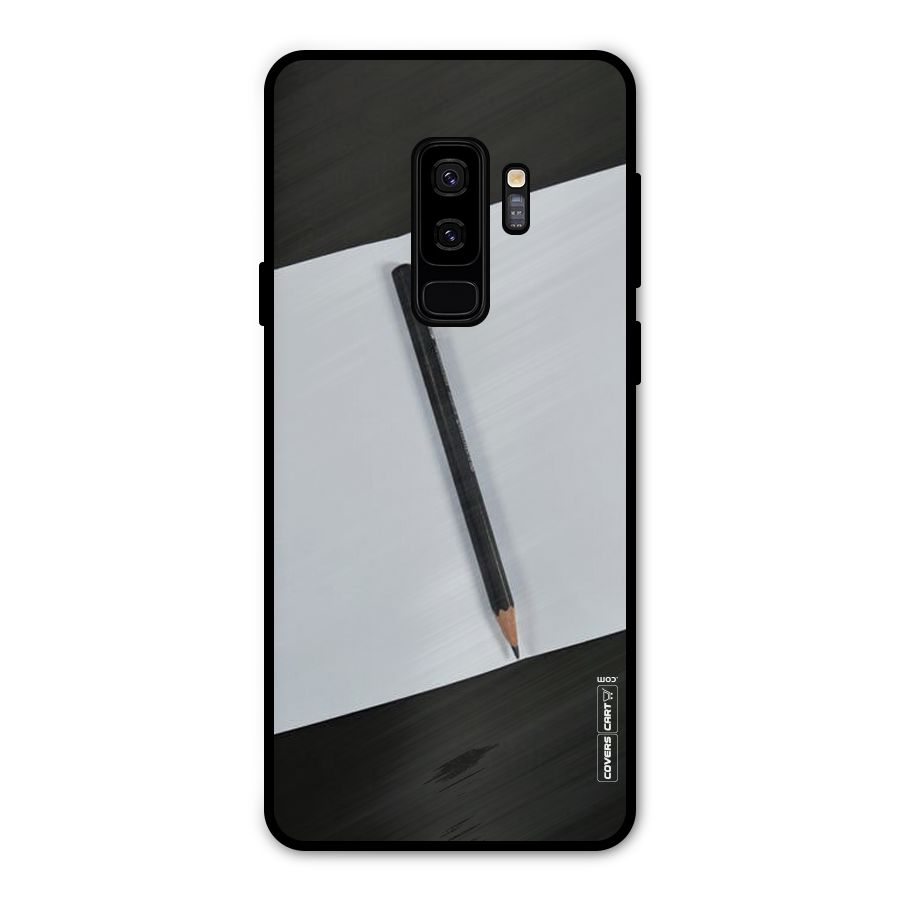 Write Your Thoughts Metal Back Case for Galaxy S9 Plus