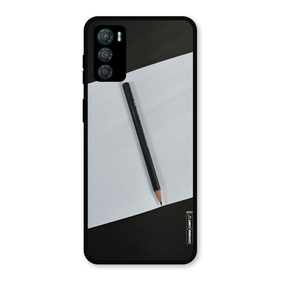 Write Your Thoughts Metal Back Case for Moto G42