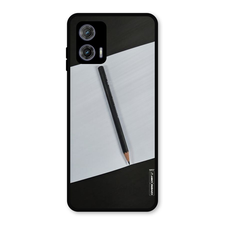Write Your Thoughts Metal Back Case for Moto G73