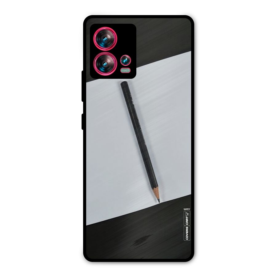 Write Your Thoughts Metal Back Case for Motorola Edge 30 Fusion