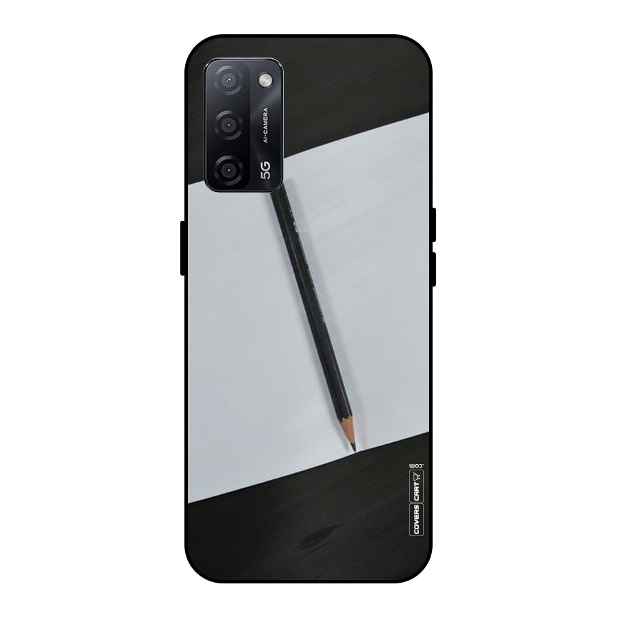 Write Your Thoughts Metal Back Case for Oppo A53s 5G