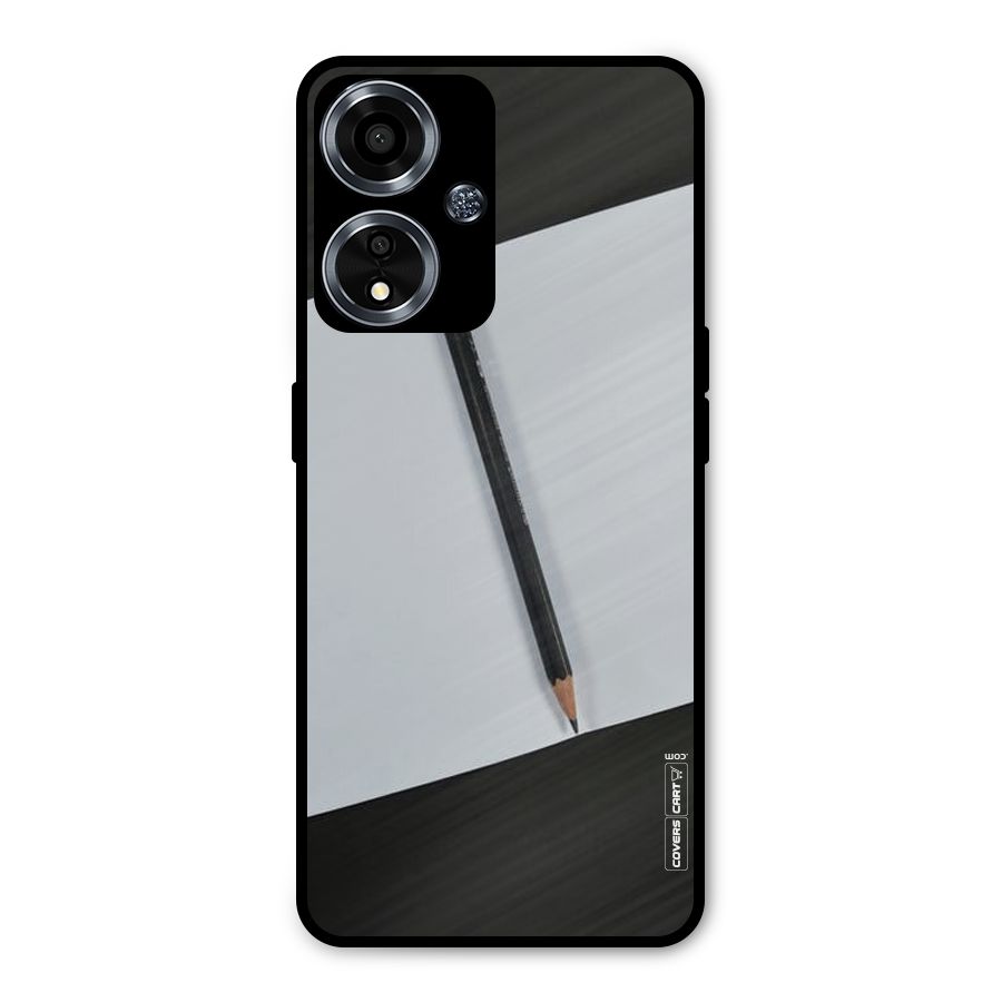 Write Your Thoughts Metal Back Case for Oppo A59