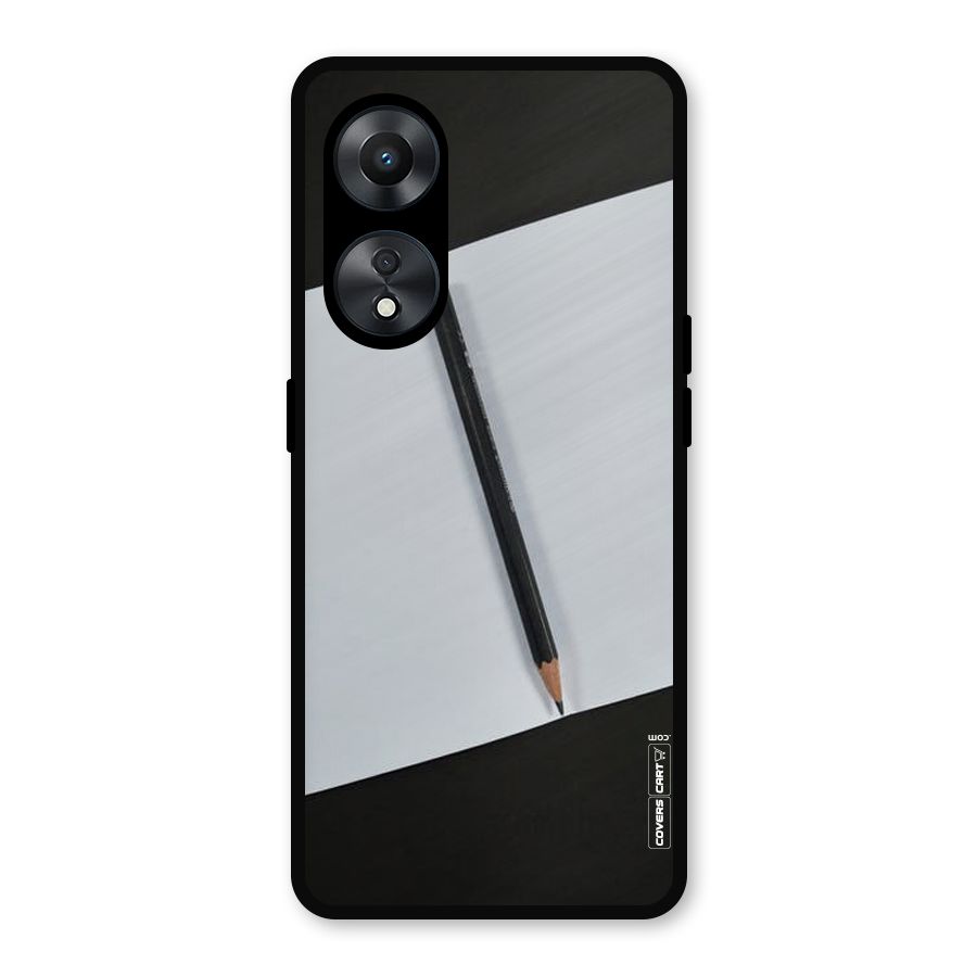 Write Your Thoughts Metal Back Case for Oppo A78