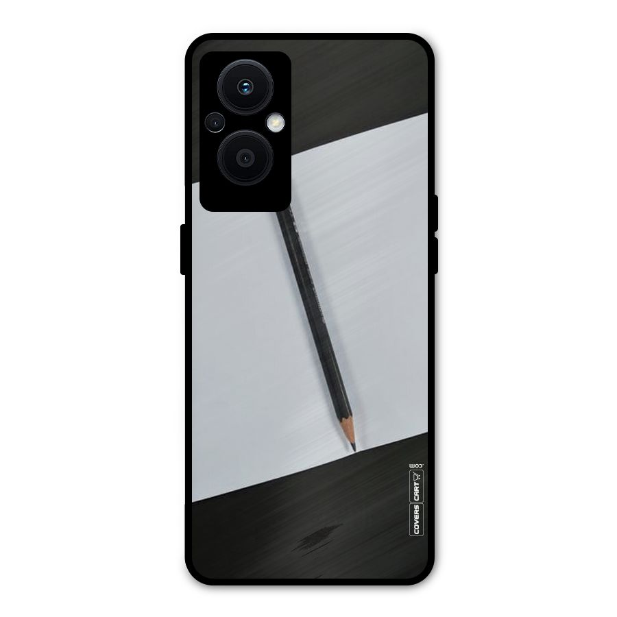 Write Your Thoughts Metal Back Case for Oppo F21 Pro 5G
