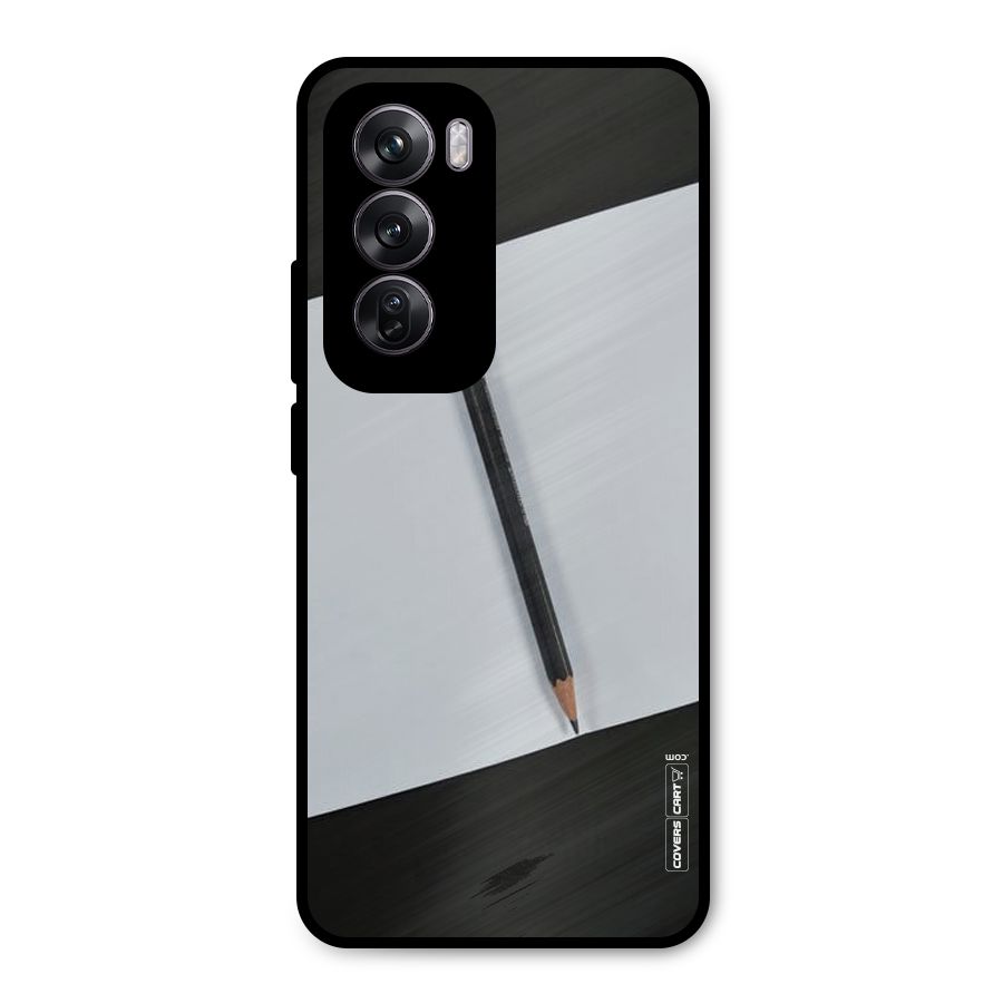 Write Your Thoughts Metal Back Case for Oppo Reno12 Pro