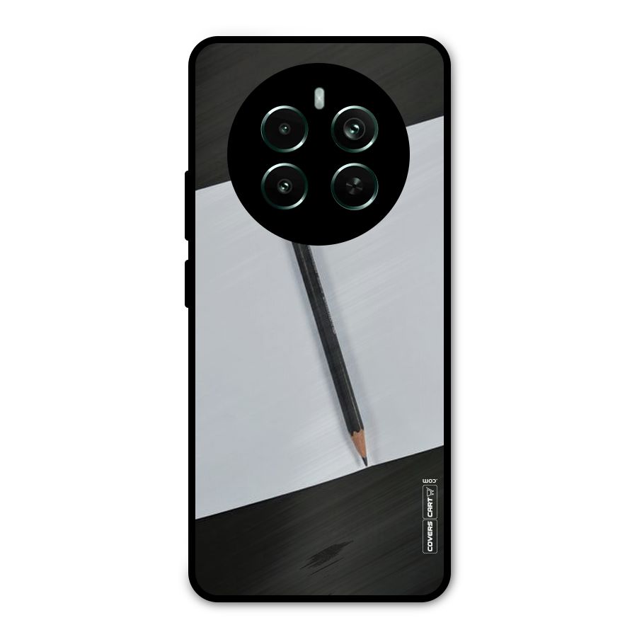 Write Your Thoughts Metal Back Case for Realme 12 Pro Plus