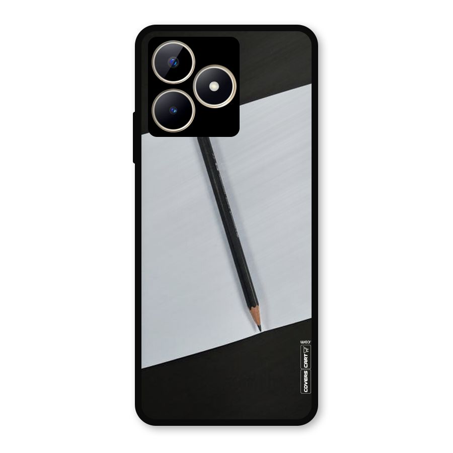 Write Your Thoughts Metal Back Case for Realme C53