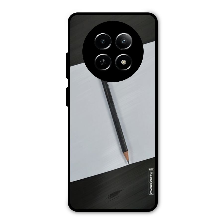 Write Your Thoughts Metal Back Case for Realme Narzo 70x 5G