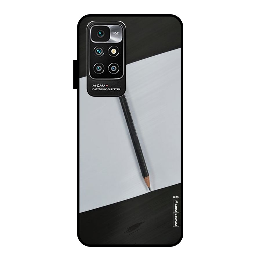 Write Your Thoughts Metal Back Case for Redmi 10 Prime