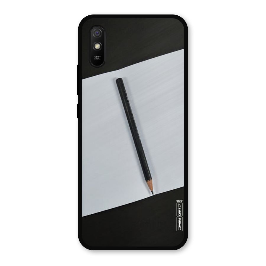 Write Your Thoughts Metal Back Case for Redmi 9a