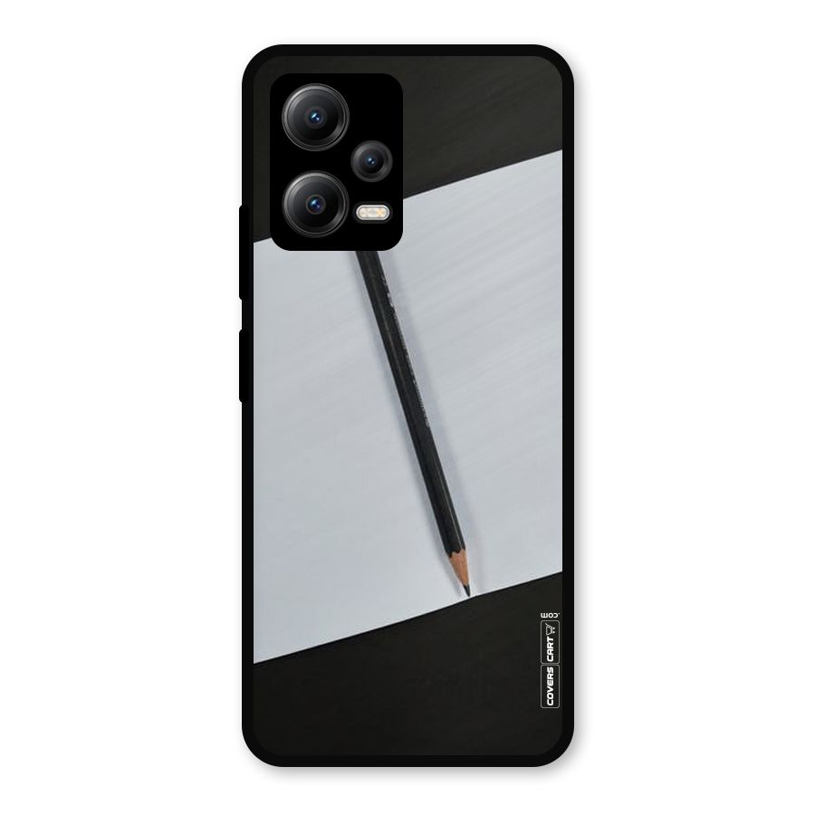 Write Your Thoughts Metal Back Case for Redmi Note 12 5G