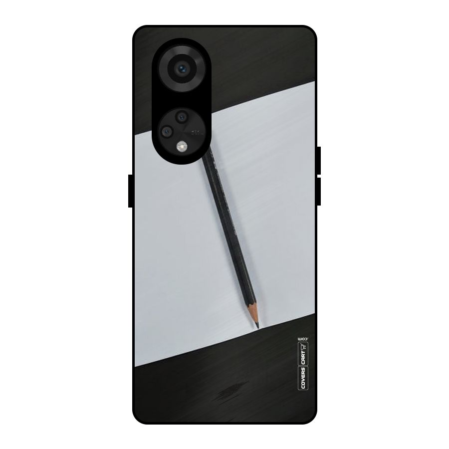 Write Your Thoughts Metal Back Case for Reno8 T 5G