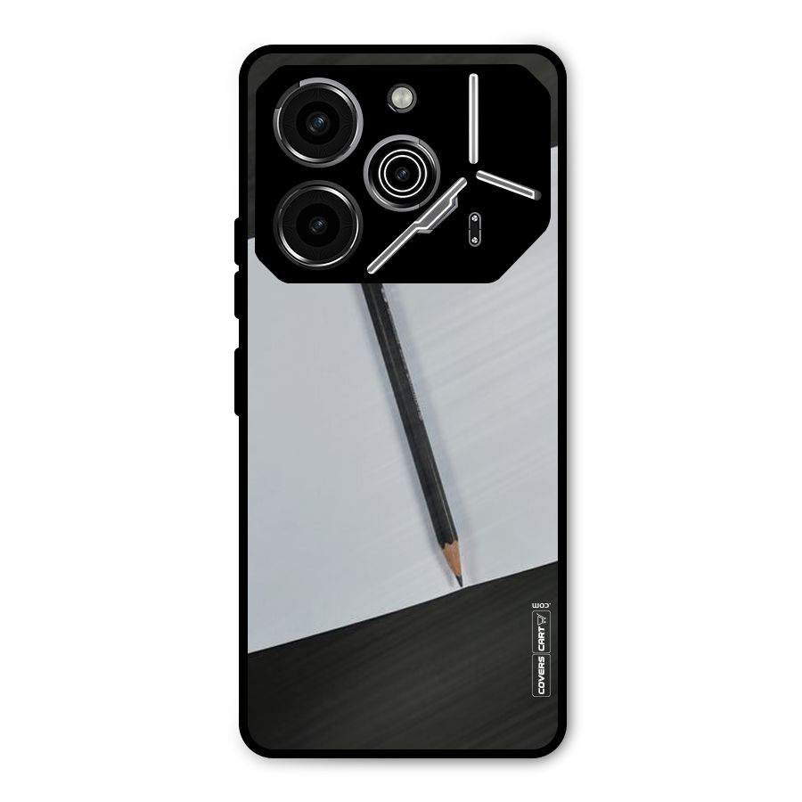 Write Your Thoughts Metal Back Case for Tecno Pova 6 Pro