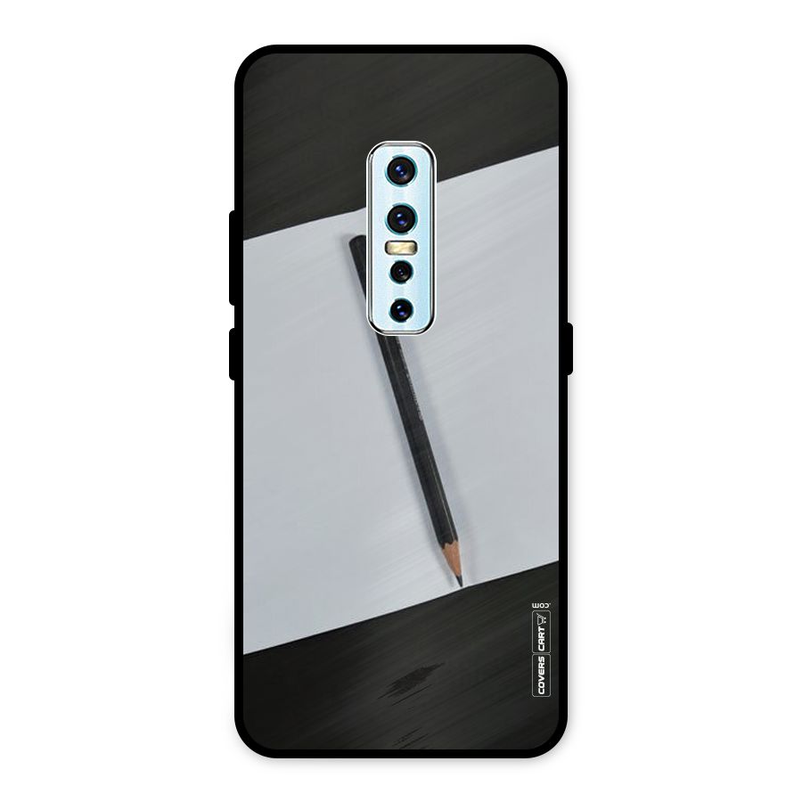 Write Your Thoughts Metal Back Case for Vivo V17 Pro