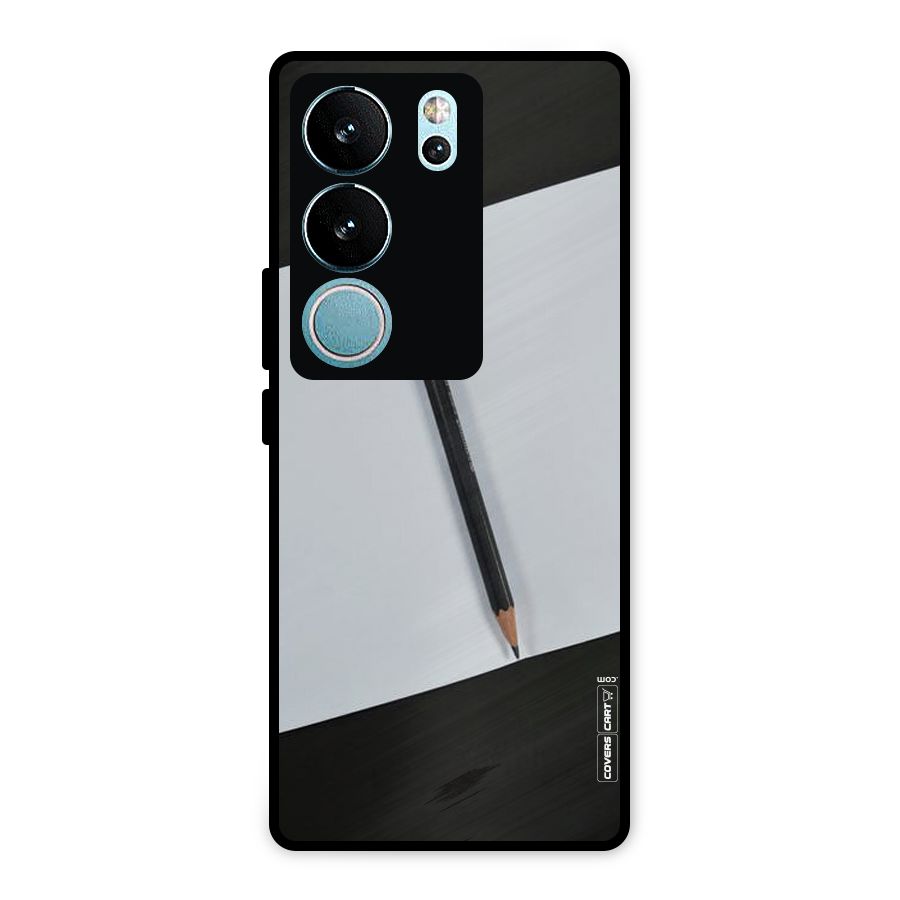 Write Your Thoughts Metal Back Case for Vivo V29 Pro