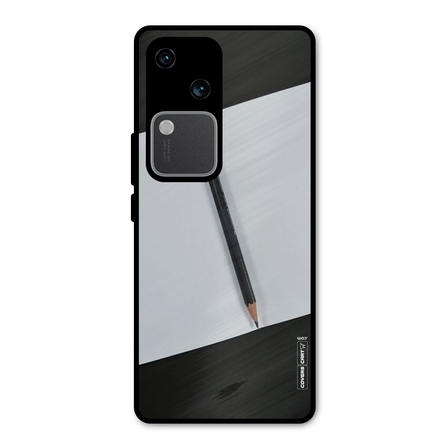 Write Your Thoughts Metal Back Case for Vivo V30